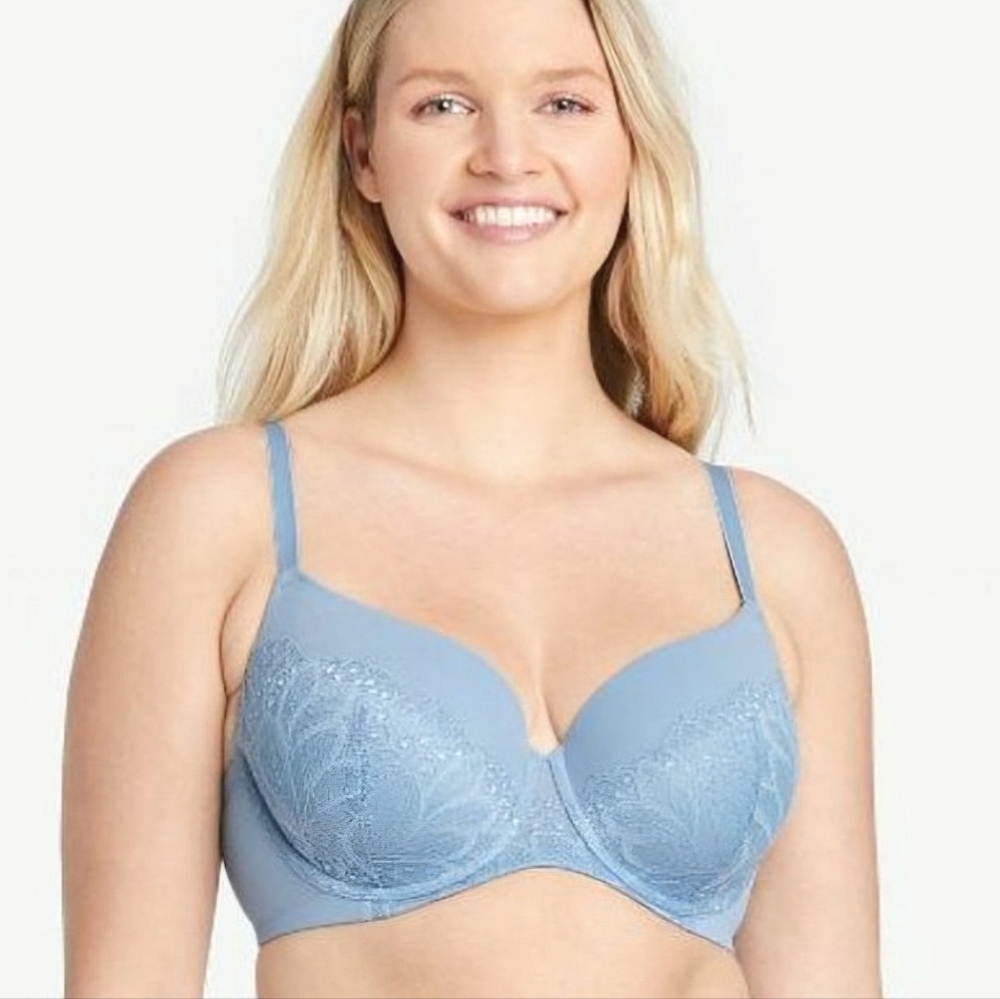 AUDEN Lightly Lined Full-Coverage T-Shirt Bra 42DDD